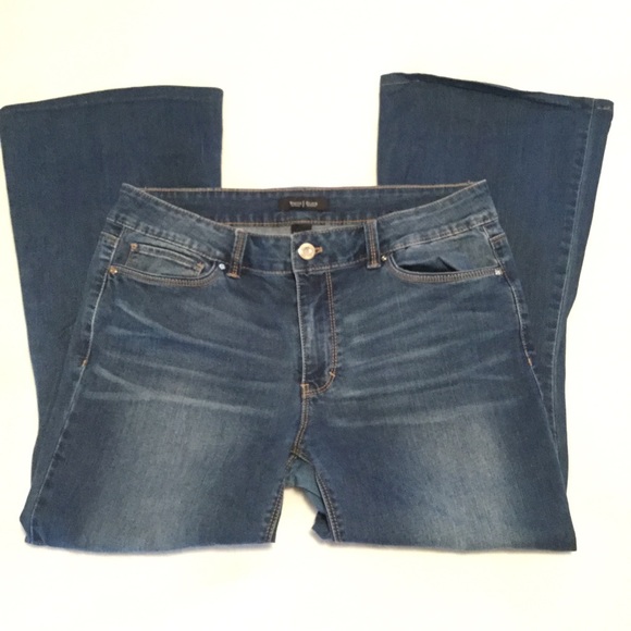 White House Black Market Denim - White House Black Market Flare Leg Crop, Size 8R